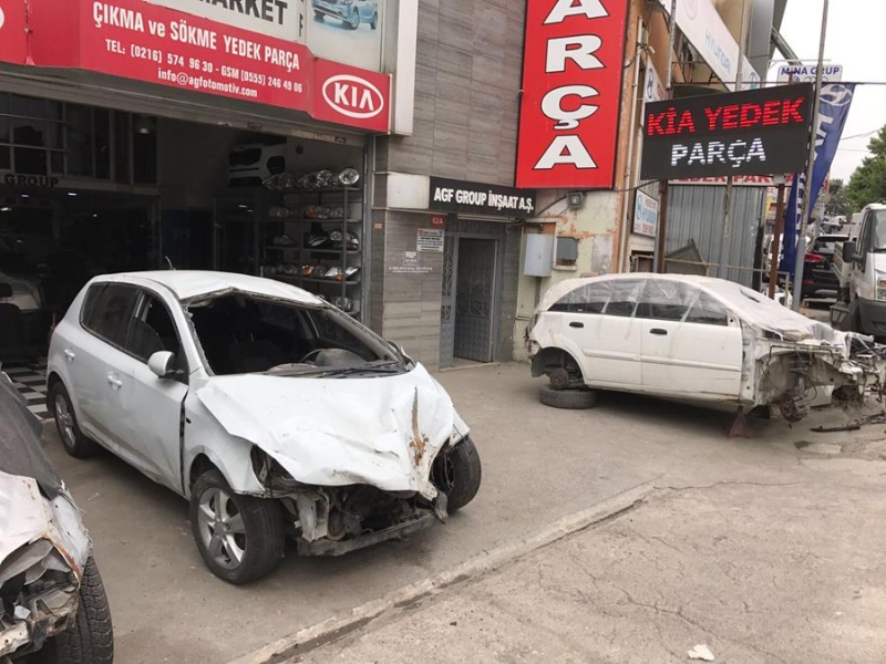 2011 KIA CEED BEYAZ ÇIKMA ARAÇTAN SÖKME PARÇALAR