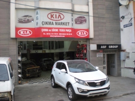 2013 HURDA BELGELİ KIA SPORTAGE KOMPLE PARÇALARI MEVCUT
