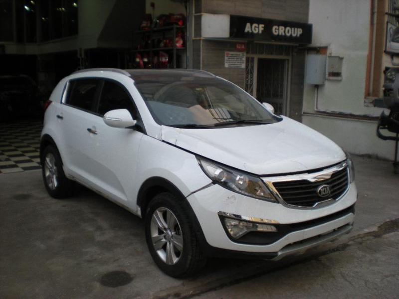 hurda belgeli beyaz 2013 kia sportage parçaları mevcuttur