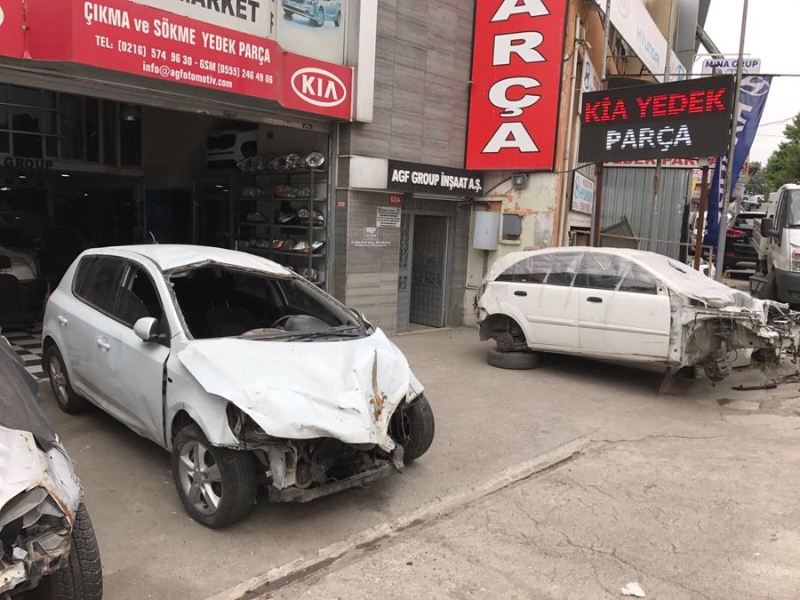 KIA CEED 2011 KOMPLE ORJINAL SÖKME PARÇALAR HURDA BELGELİ