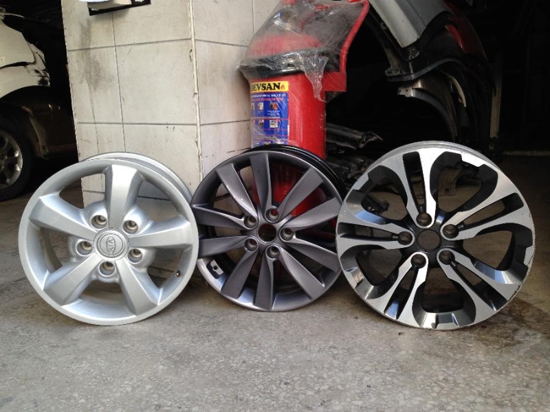 kia cerato çıkma ve sökme orjinal jantlar satılık
